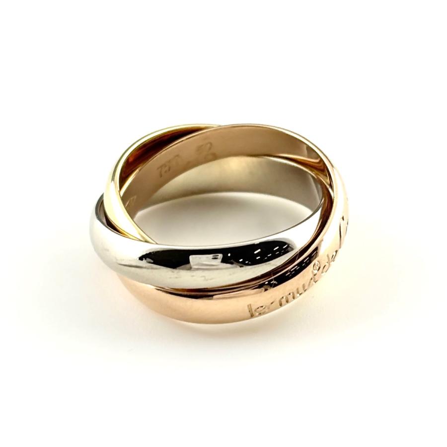 Cartier（カルティエ） トリニティ リング YG イエローゴールド 指輪