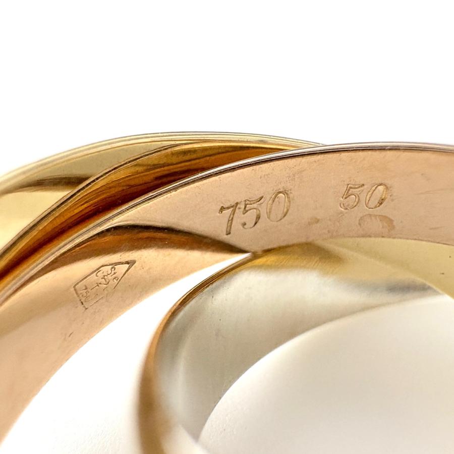 Cartier（カルティエ） トリニティ リング YG イエローゴールド 指輪