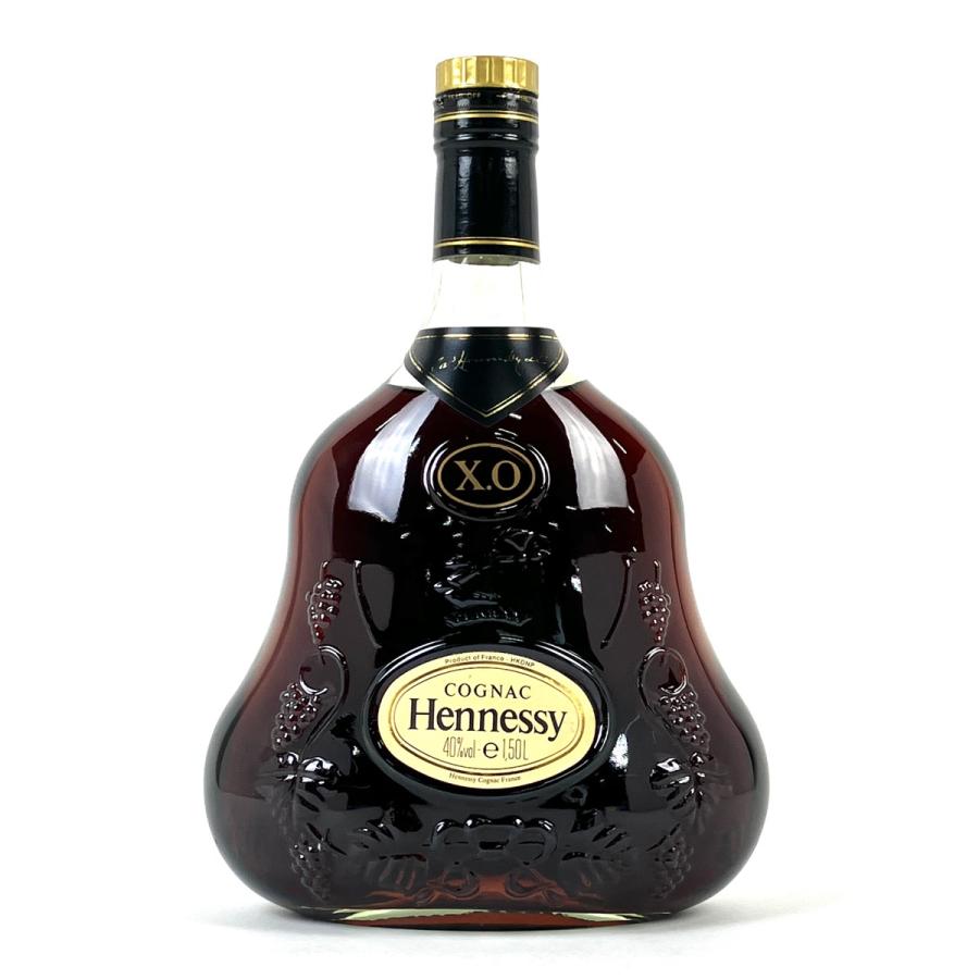 【1500ml希少品】ヘネシー Hennessy X.O 金キャップ ヘネシー Hennessy XO 金キャップ クリアボトル 1500ml ブランデー