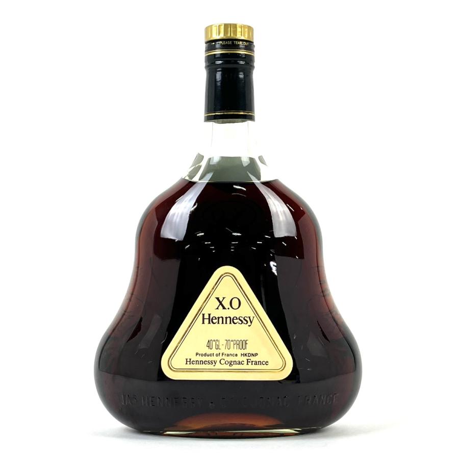 Ja,s Hennessy X.O. コニャック 金キャップ クリアボトル 【公式通販】