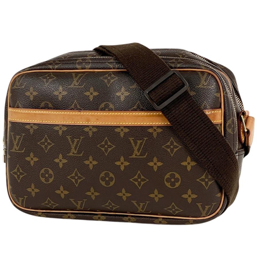 LOUIS VUITTON ルイヴィトン モノグラム リポーターPM ショルダーバッグ モノグラム ブラウン（ゴールド金具） ショルダーバッグ レディース M45254 レディースバッグ ハイブランド【中古】【送料無料】 LOUIS VUITTON（ルイ・ヴィトン） リポーターPM ショルダーバッグ