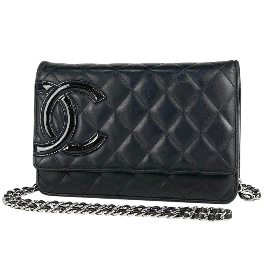 CHANEL カンボンラインウォレット CHANEL（シャネル） カンボンライン チェーンウォレット ココマーク