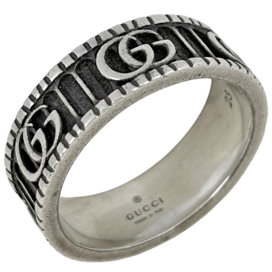 GUCCI（グッチ） ダブルG リング 指輪 21.5号 シルバー925 シルバー