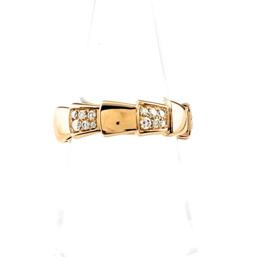 BVLGARI（ブルガリ） セルペンティ ヴァイパー リング PG ピンク