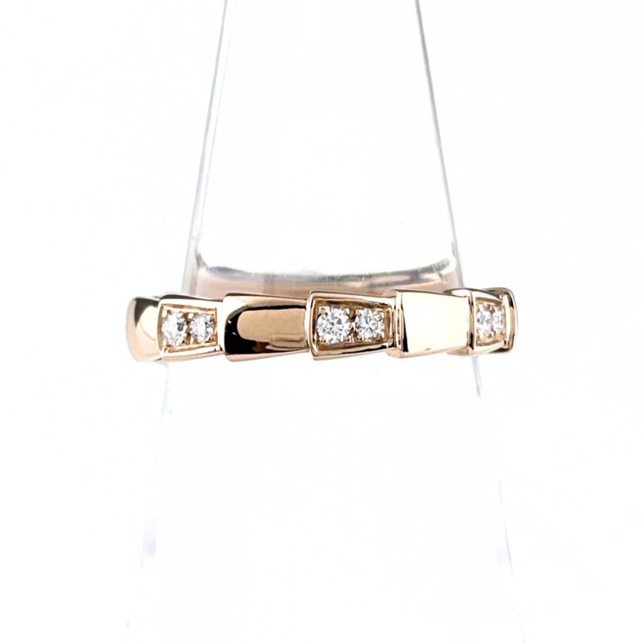 BVLGARI（ブルガリ） セルペンティ ヴァイパー リング PG ピンク