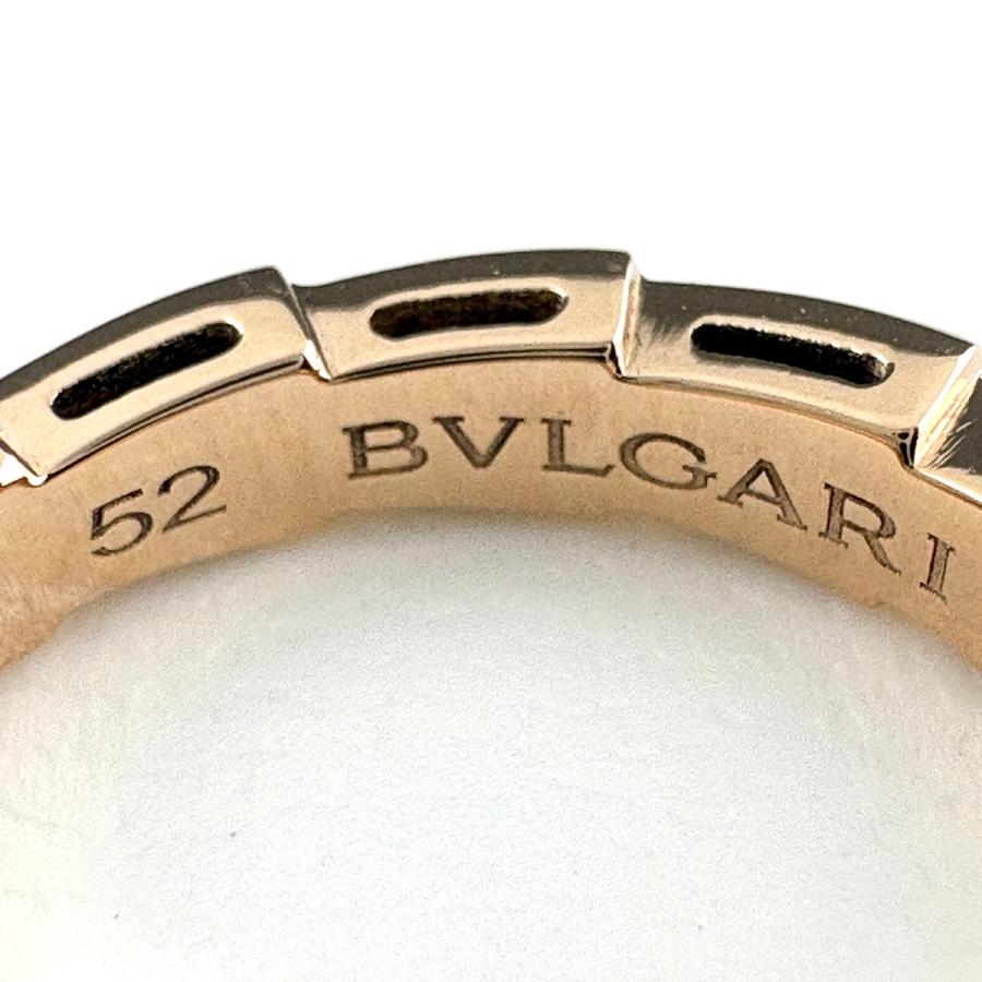 BVLGARI（ブルガリ） セルペンティ ヴァイパー リング PG ピンク