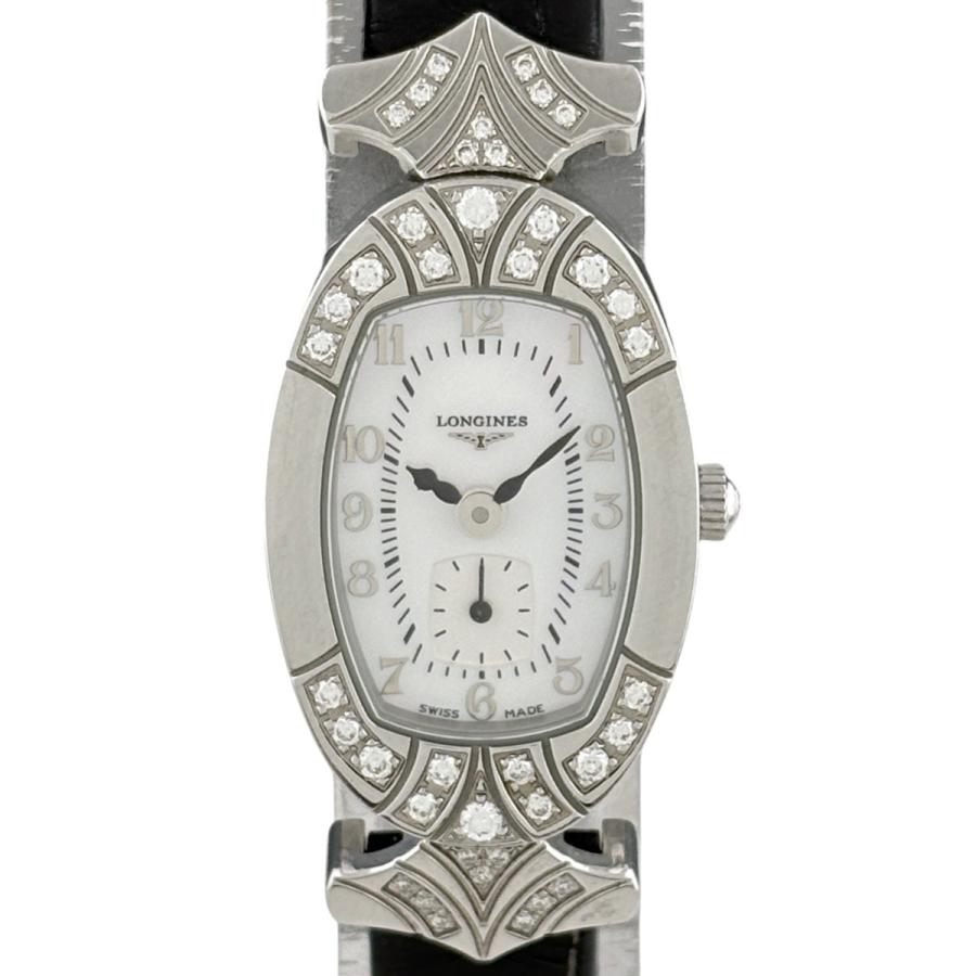 LONGINES（ロンジン） サンフォネット L2.220.0 腕時計 SS レザー 