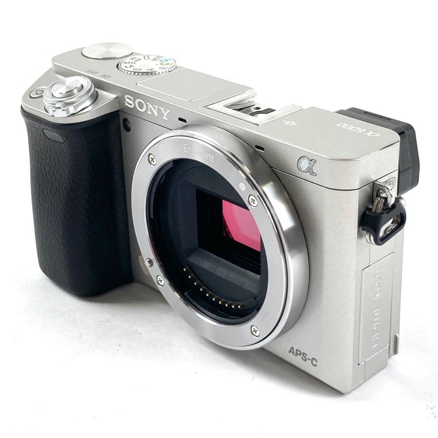 ソニー SONY α6000 ボディ ILCE-6000 S シルバー デジタル ミラーレス 