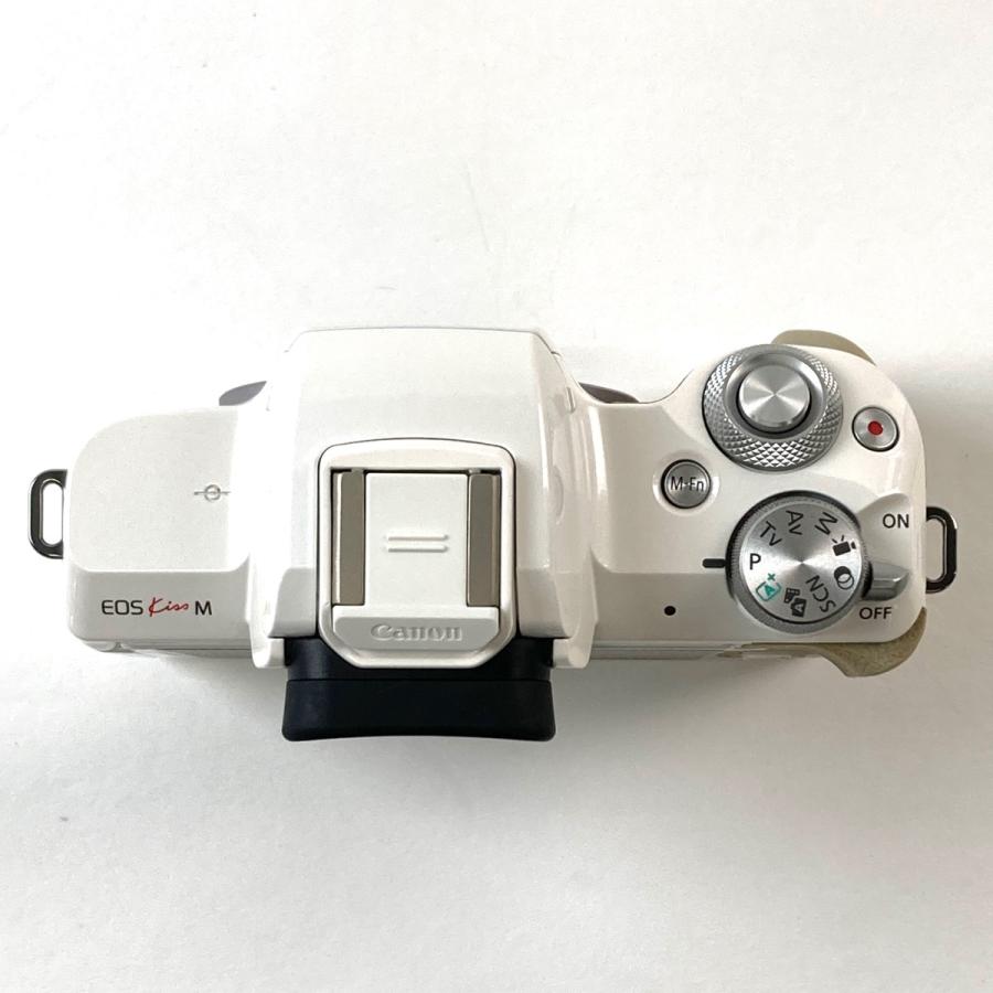 キヤノン Canon EOS Kiss M ボディ ホワイト デジタル ミラーレス 一眼