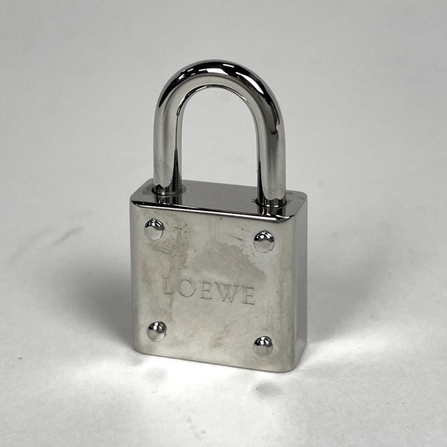 LOEWE（ロエベ） アマソナ36 アナグラム ハンドバッグ レザー ブラウン