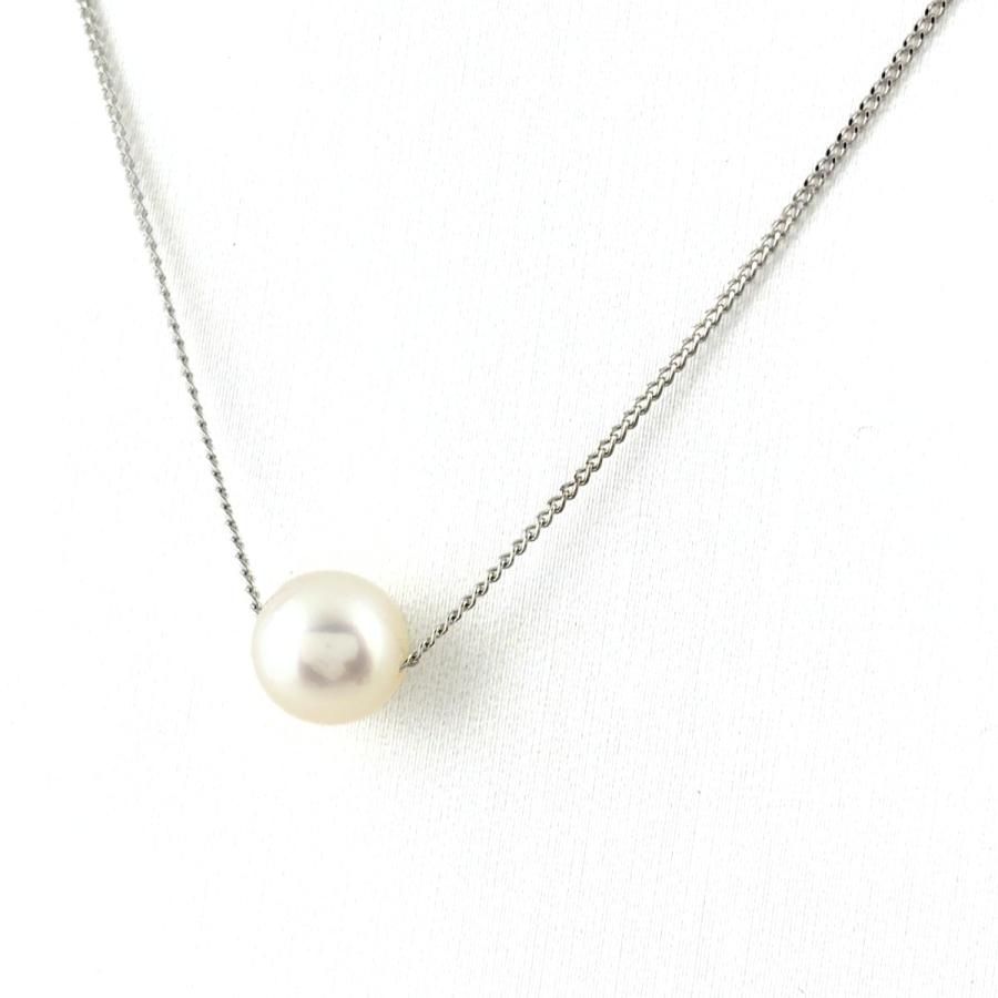 TASAKI People K18 WG パールネックレス タサキ TASAKI パール デザインネックレス WG ホワイトゴールド