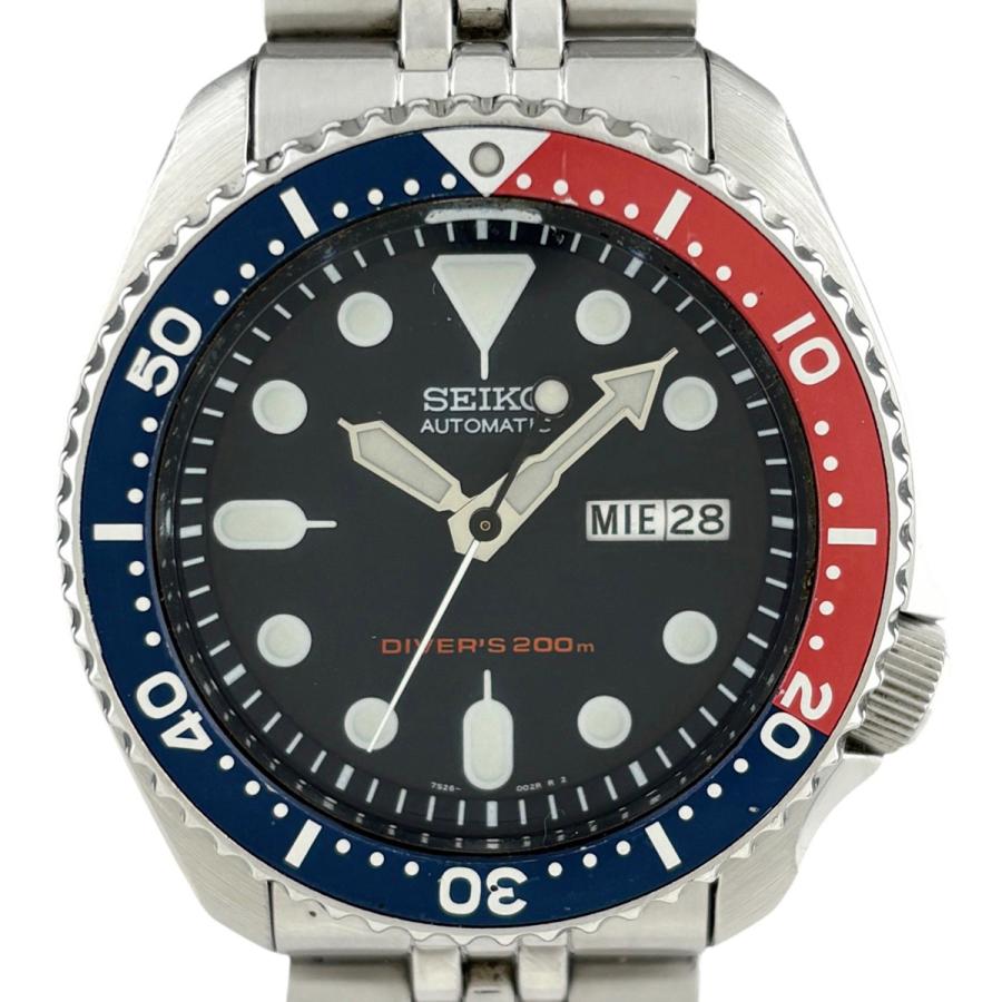 SEIKO（セイコー） ダイバーズ ペプシベゼル 7S26-0020 腕時計 SS 自動