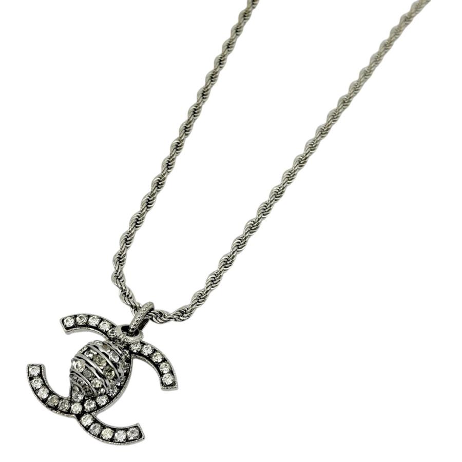 CHANEL（シャネル） ココマーク ラインストーン ネックレス ロング