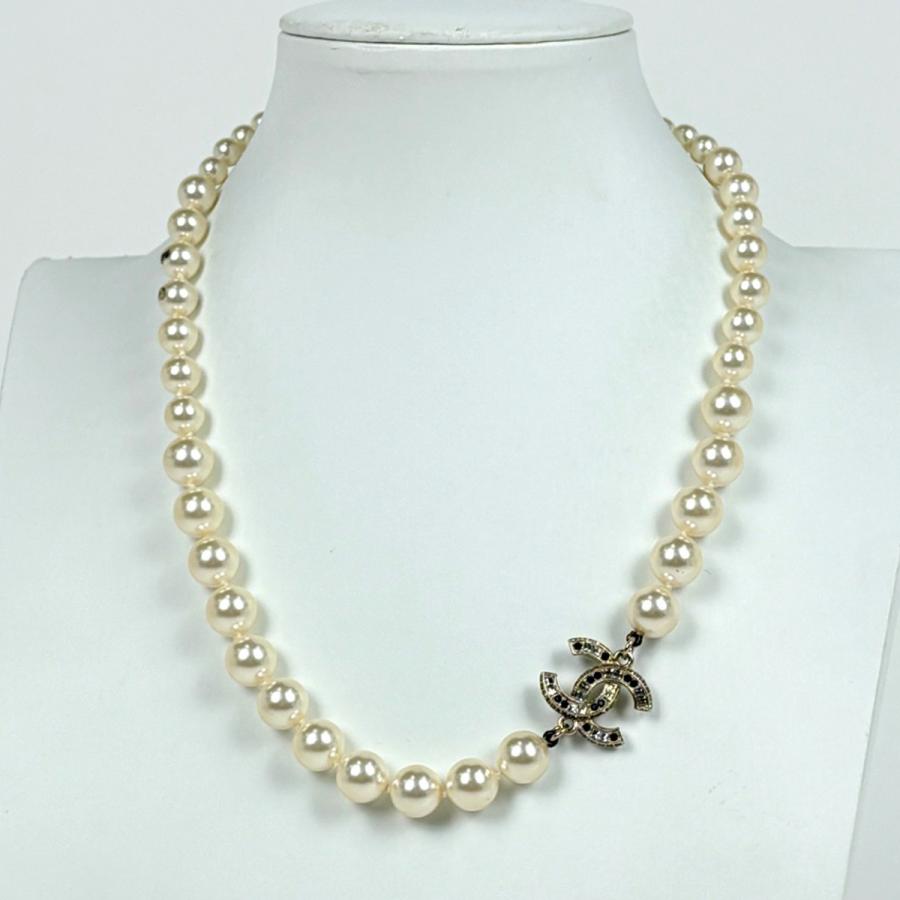 CHANEL（シャネル） ココマーク フェイクパール ネックレス GP