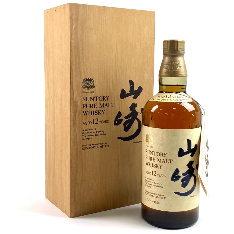 【東京都内限定お届け】 サントリー SUNTORY 山崎 12年 ピュアモルト 特級 760ml 国産ウイスキー 【中古】 東京都内限定お届け サントリー SUNTORY 山崎 12年 ピュアモルト 特級
