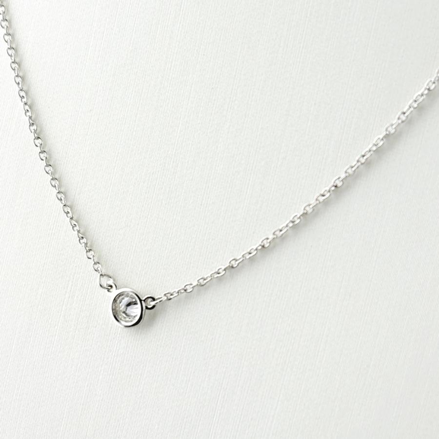 TIFFANY&Co.（ティファニー） バイザヤード ネックレス プラチナ