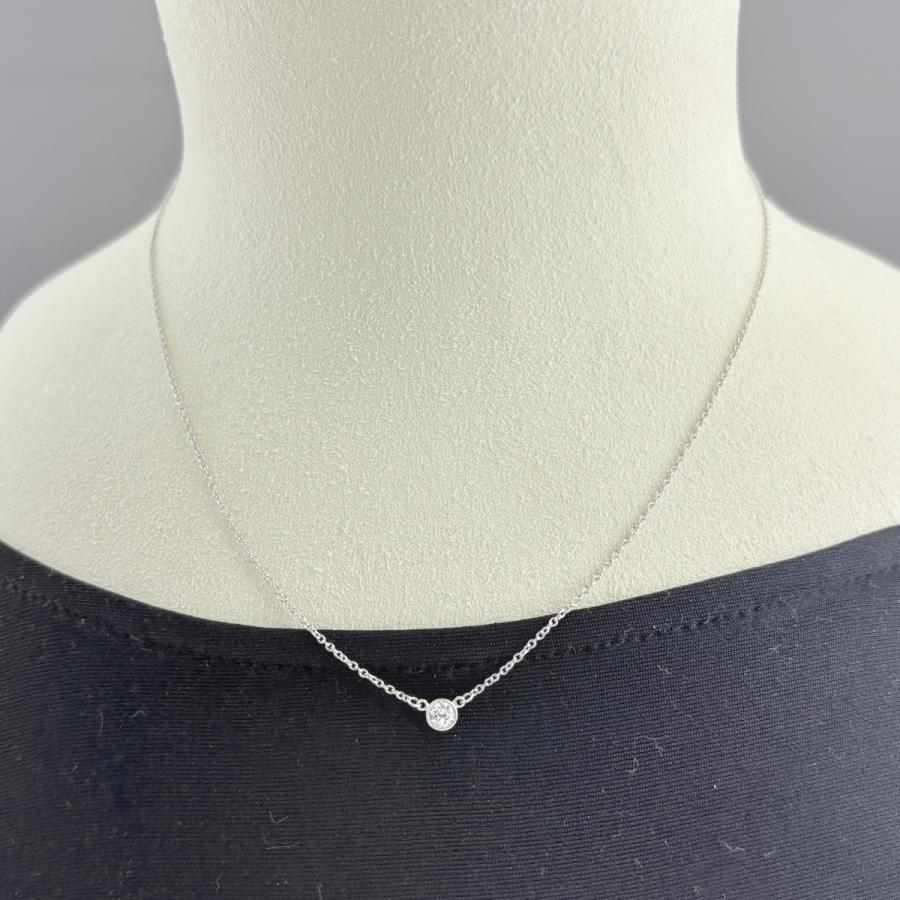 TIFFANY&Co.（ティファニー） バイザヤード ネックレス プラチナ