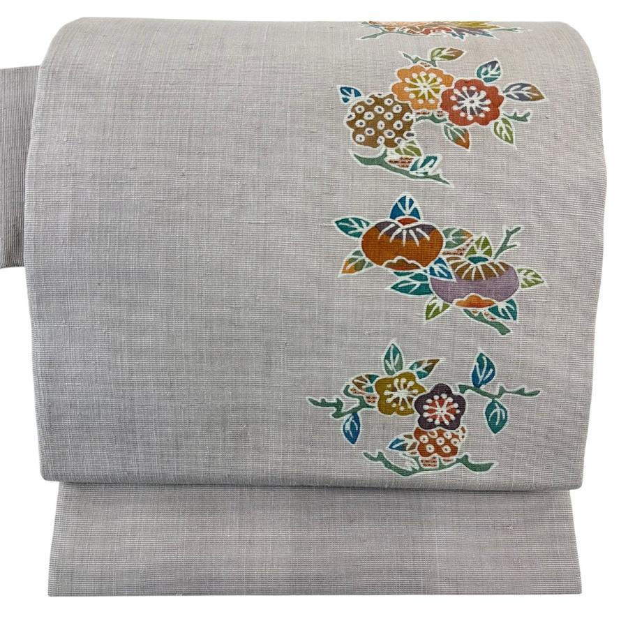 名古屋帯 秀品 正絹 【】 美品】 名古屋帯 秀品 夏帯 絽 八寸名古屋帯