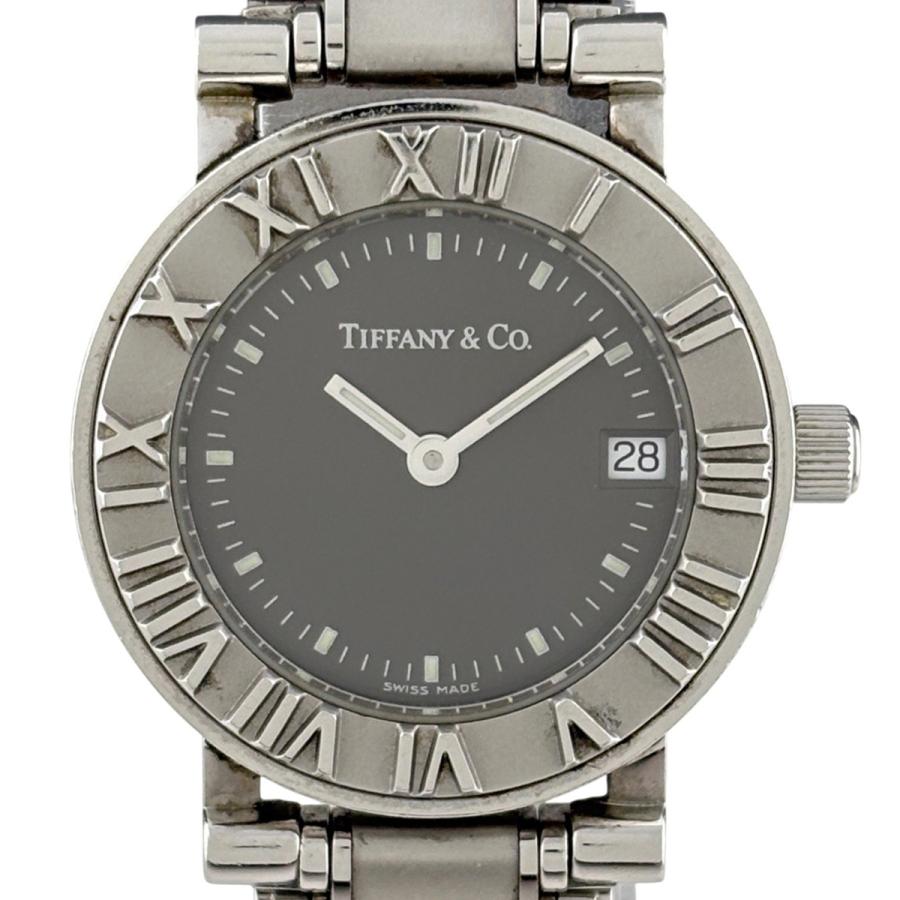 TIFFANY&Co.（ティファニー） アトラス 腕時計 SS クォーツ グレー系