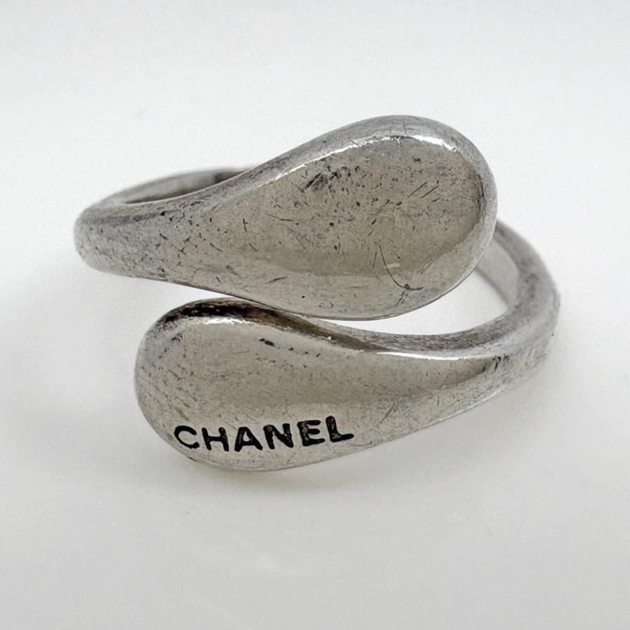 CHANEL（シャネル） ロゴ リング 指輪 13.5号 シルバー925 シルバー
