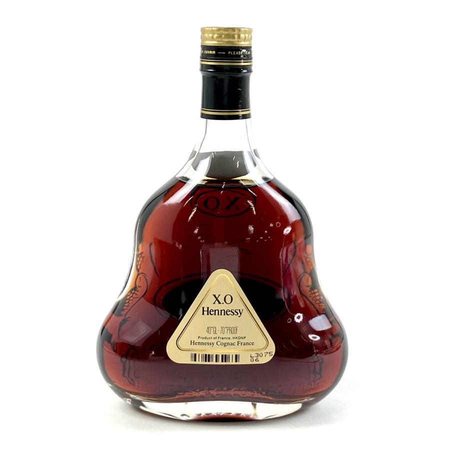 ヘネシー Hennessy XO 金キャップ クリアボトル 700ml ブランデー
