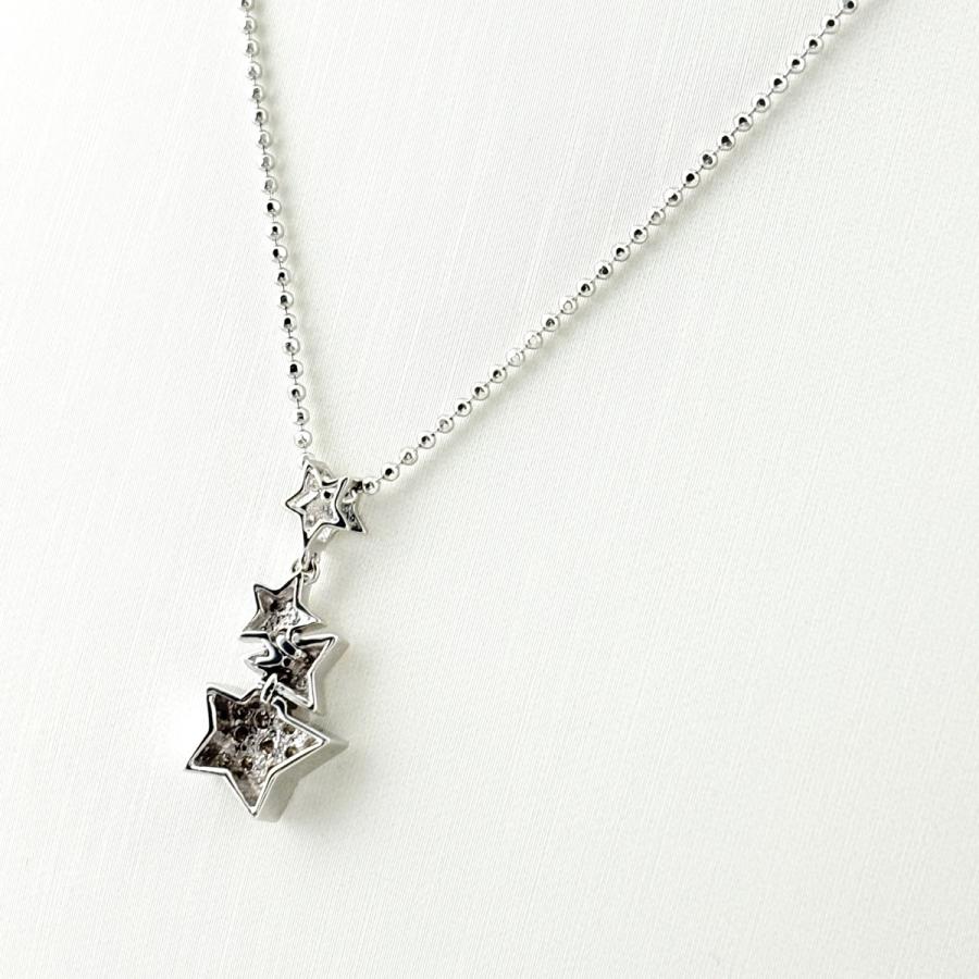 メレダイヤ デザインペンダントトップ ペンダント ネックレス K18 ダイヤモンド レディース 中古_2