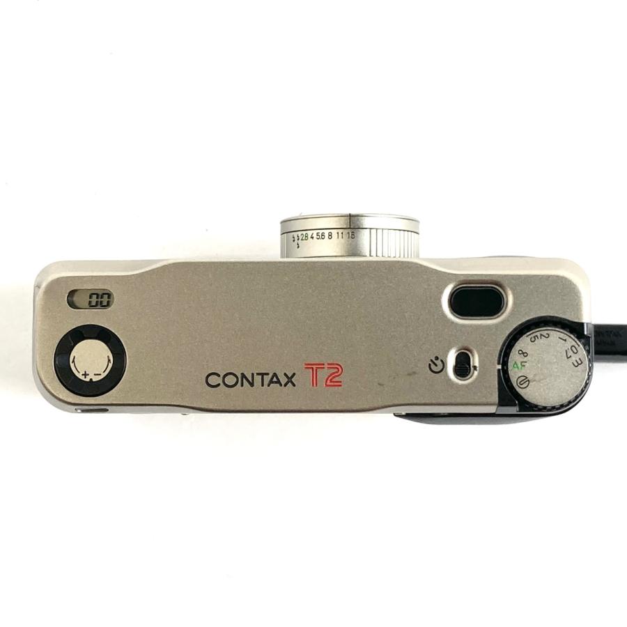 コンタックス CONTAX T2 チタンシルバー フィルム コンパクトカメラ