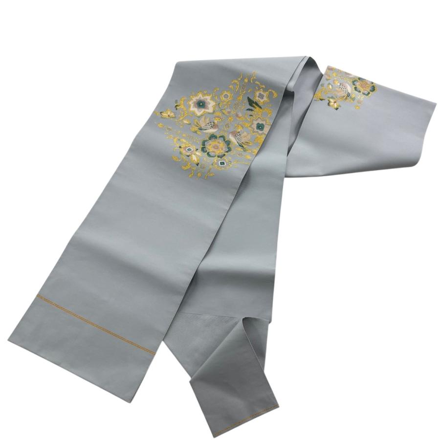 美品 付下げ 身丈157cm 裄丈63.5cm S 袷 名古屋帯セット ヱ霞 幾何学