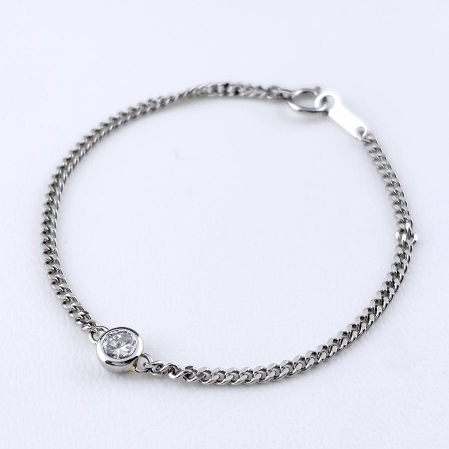 PT900/850 プラチナ ダイアモンド1CT ブレスレット ダイヤモンド ブレスレット プラチナ 腕輪 Pt900 Pt850 レディース