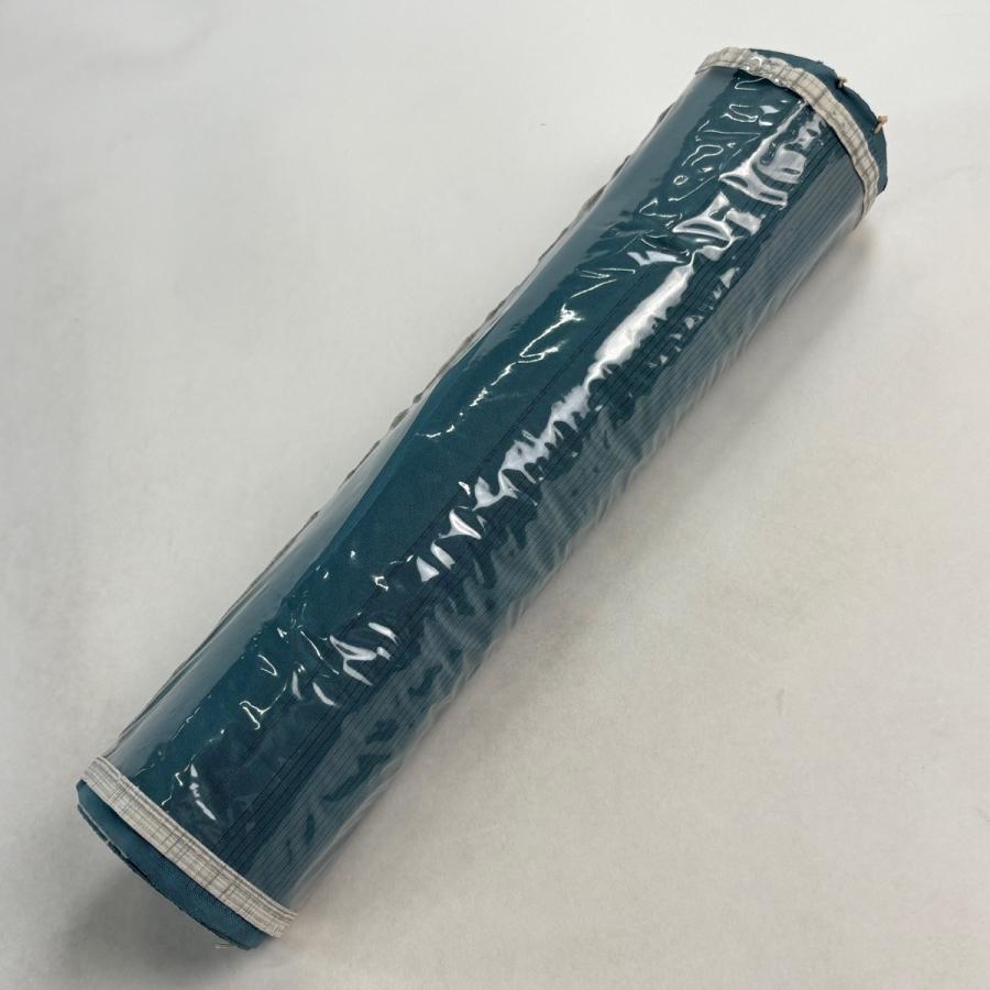 反物 秀品 色無地 夏物 絽 灰緑 正絹 中古_4