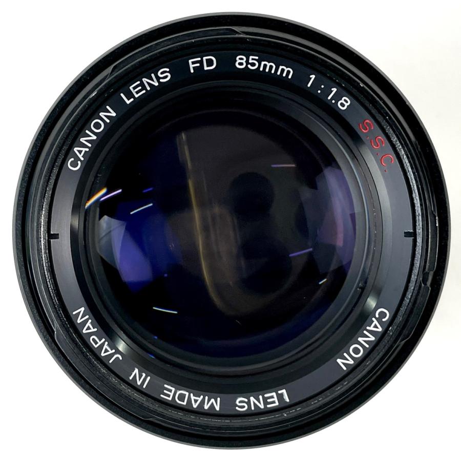 キヤノン Canon FD 85mm F1.8 S.S.C 一眼カメラ用レンズ（マニュアル