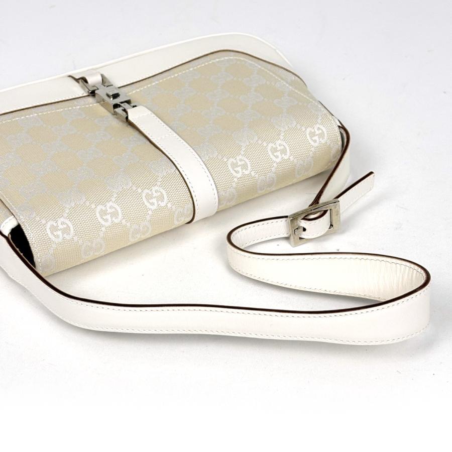 美品 グッチ ショルダーバッグ GG シェリーライン ジャッキー キャンバス GUCCI（グッチ） ジャッキーライン ショルダーバッグ GGキャンバス