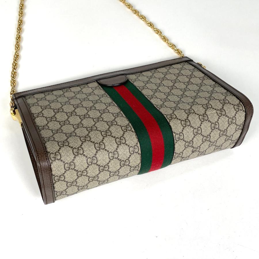 GUCCI（グッチ） オフィディア GG チェーン ショルダーバッグ シェリー 