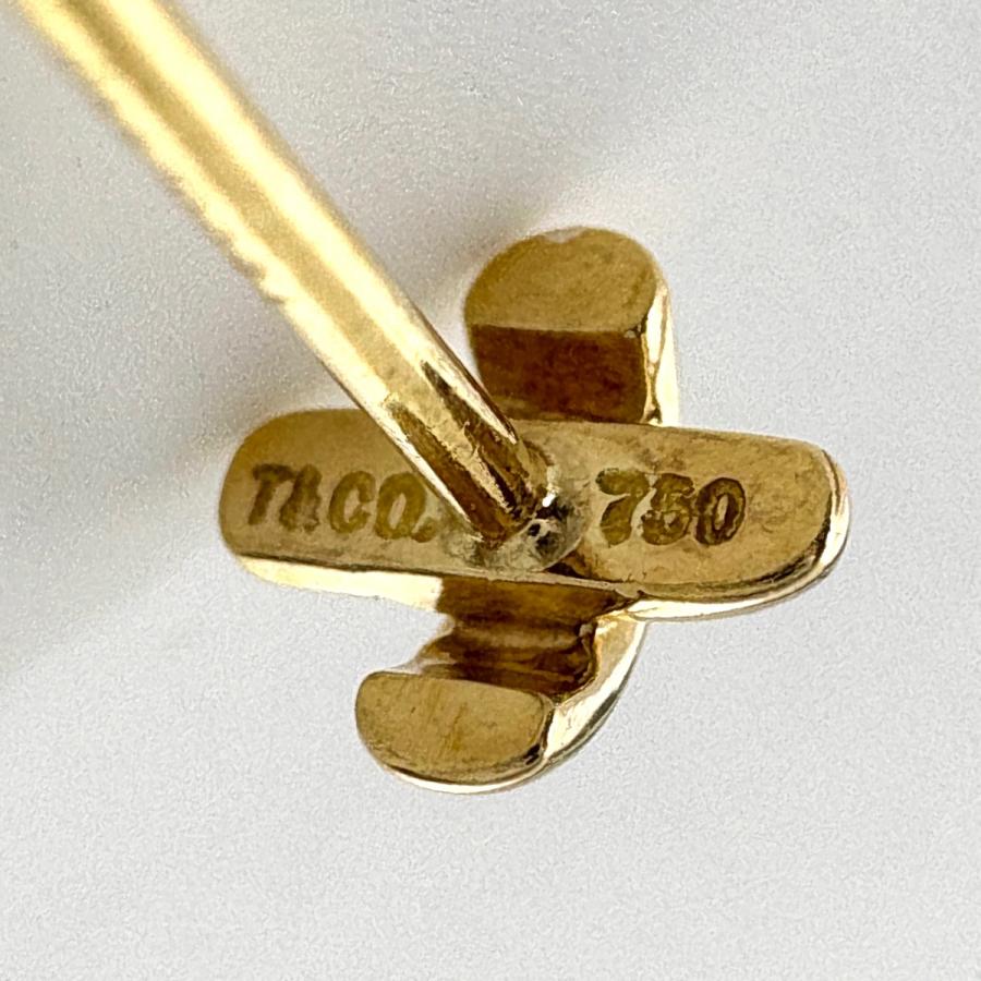TIFFANY&Co.（ティファニー） クロスステッチピアスセット YG イエロー