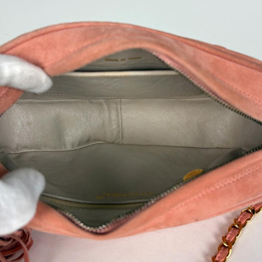 CHANEL（シャネル） ココマーク フリンジ チェーン ショルダーバッグ