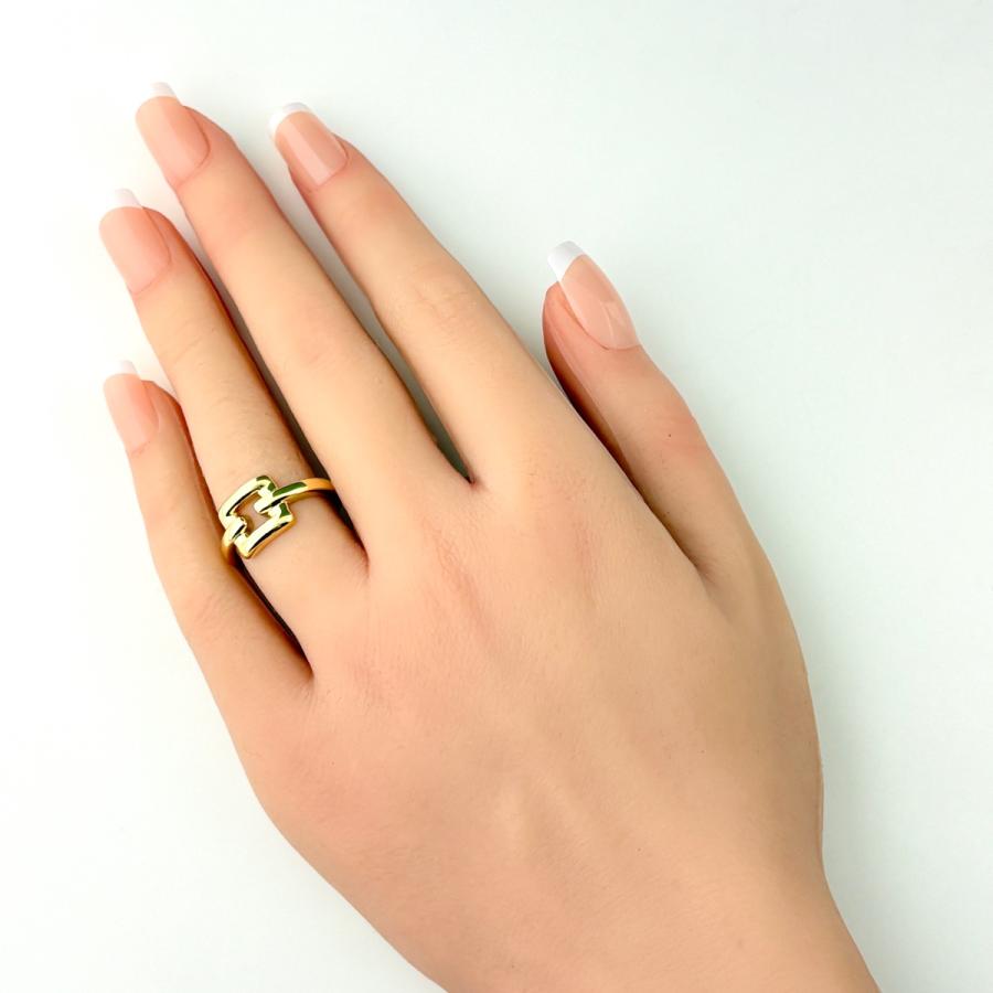 TIFFANY&Co.（ティファニー） ビスケイン リング YG イエローゴールド