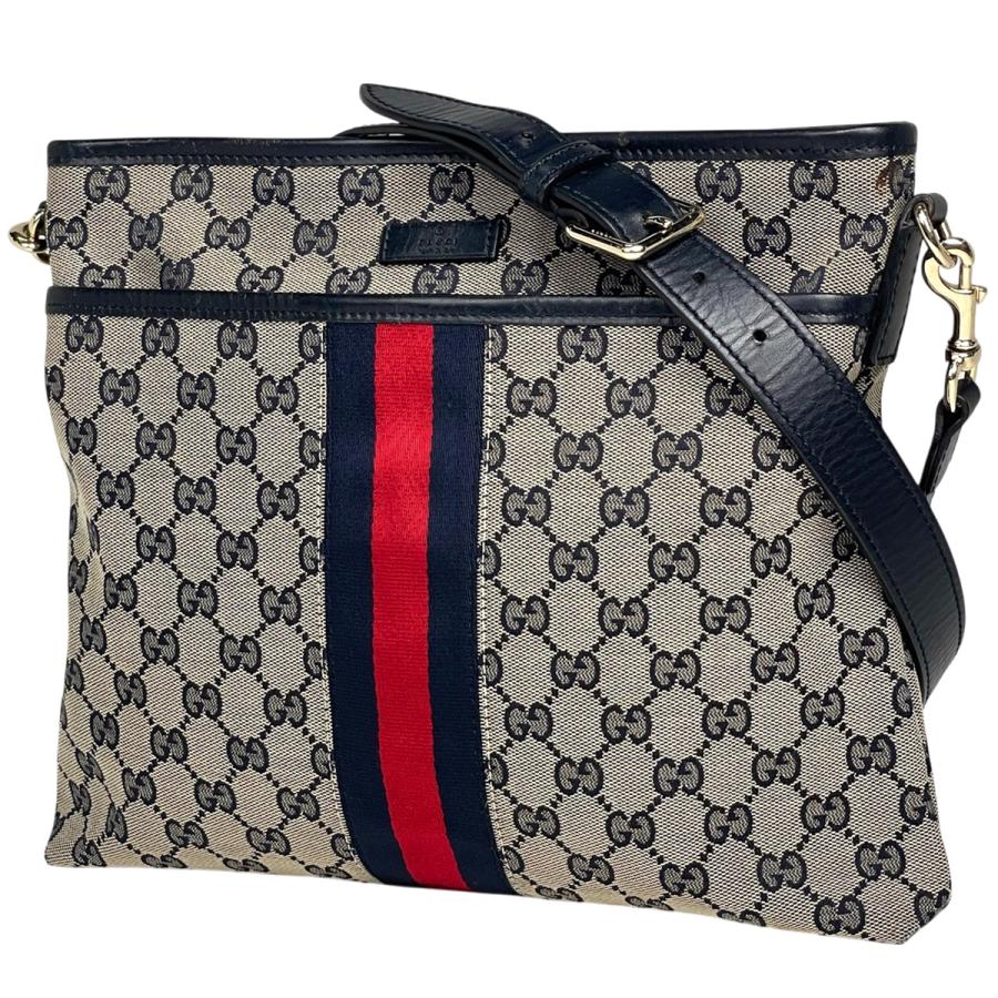 グッチ ショルダーバッグ GG キャンバス シェリーライン 388926 GUCCI（グッチ） GUCCI GG柄 ショルダーバッグ シェリーライン ウェブ