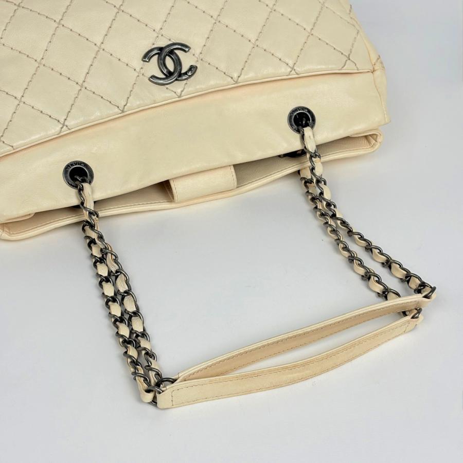 CHANEL ワイルドステッチチェーン トートバッグ CHANEL（シャネル） ワイルドステッチ チェーン トートバッグ ココ
