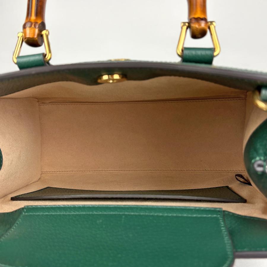 GUCCI（グッチ） ダイアナ トートバッグ バンブー 2WAY レザー