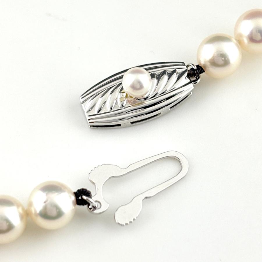 MIKIMOTO（ミキモト） パール ネックレス シルバー 真珠 ネックレス SV