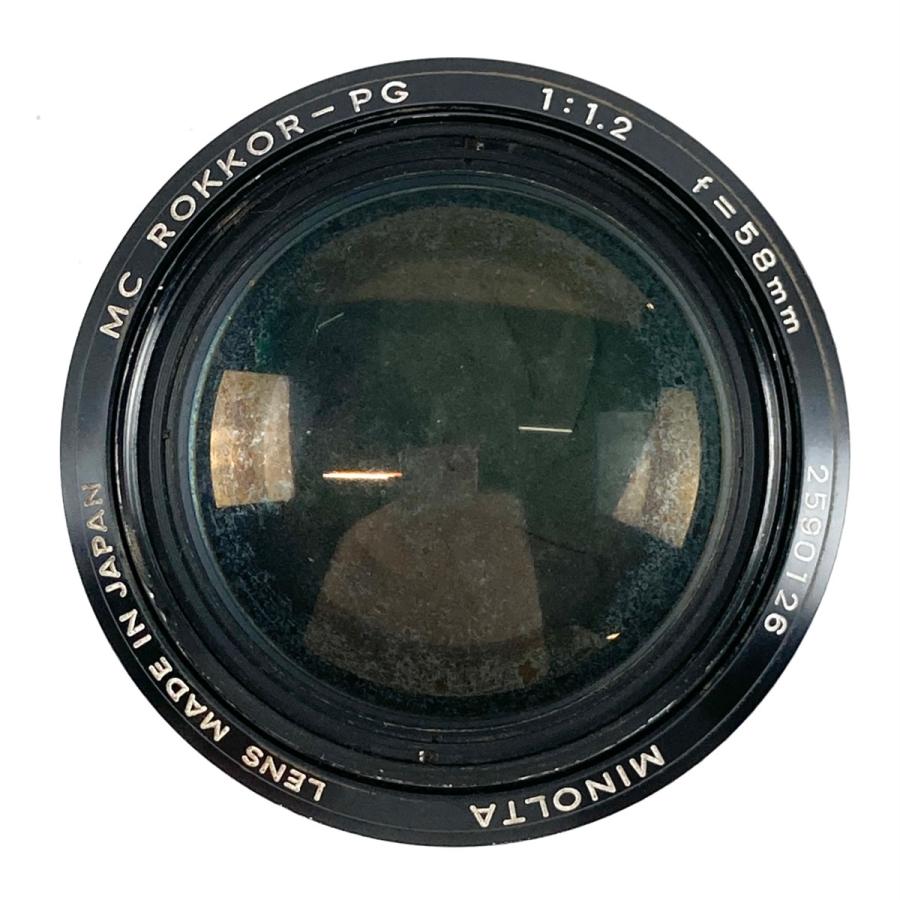 ミノルタ MC ROKKOR-PG 58mm F1.2 中古 中古】(ミノルタ) MINOLTA MC ROKKOR-PG 58mm F1.2｜ナニワグループ