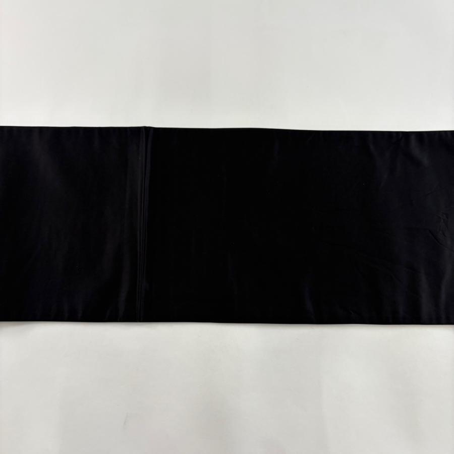 美品 袋帯 名品 関西仕立て 松 金銀糸 唐織 黒 六通 正絹 中古_2