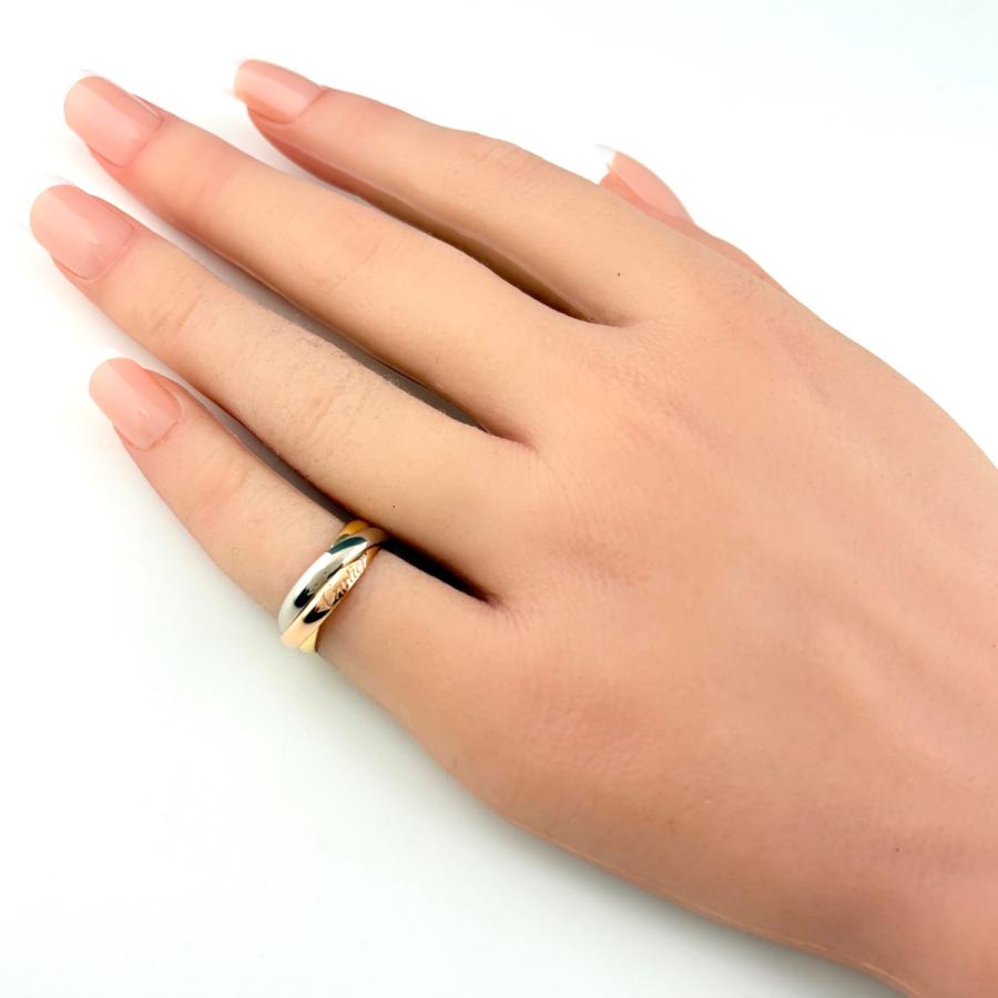 カルティエ【Cartier】トリニティリング SM 46 6号 3.8g