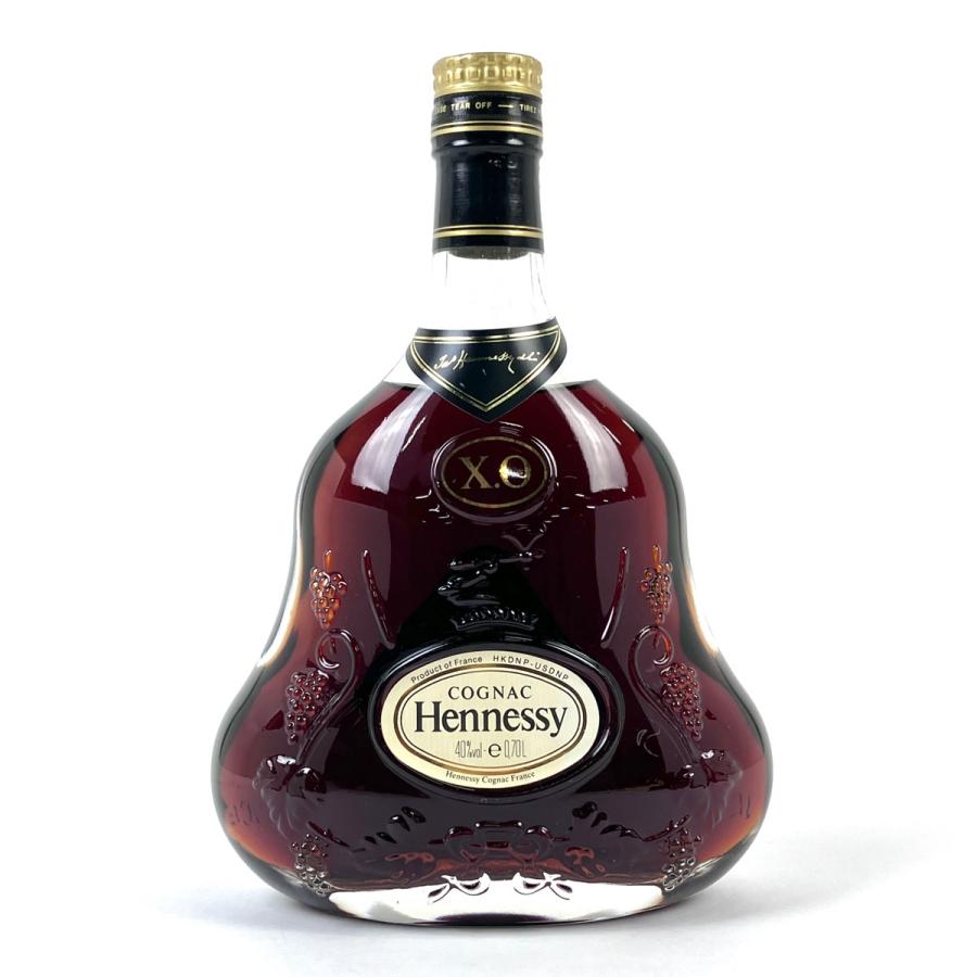 ヘネシー Hennessy XO 金キャップ クリアボトル 700ml ブランデー
