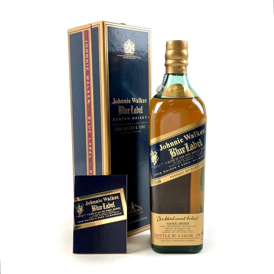 ジョニーウォーカー JOHNNIE WALKER ブルーラベル 750ml スコッチ