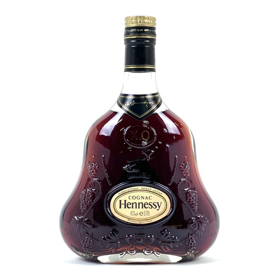 ヘネシー Hennessy XO 金キャップ クリアボトル 700ml ブランデー