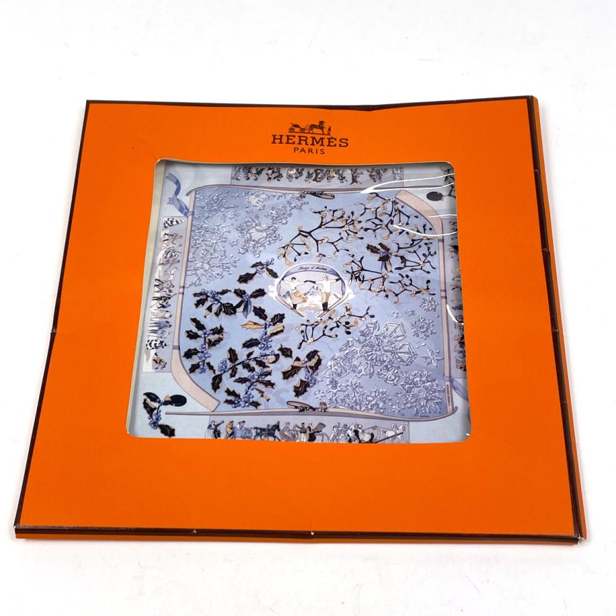 HERMES（エルメス） カレ90 Neige d'Antan 去年の雪 スカーフ シルク