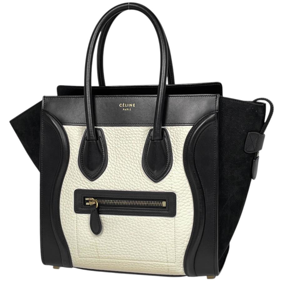 CELINE（セリーヌ） ラゲージ マイクロショッパー バイカラー