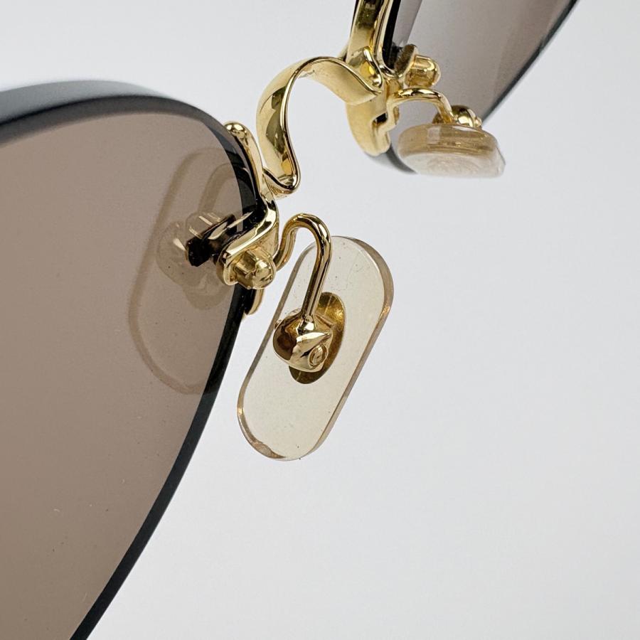 Cartier（カルティエ） ロゴ サングラス アイウェア リムレス GP