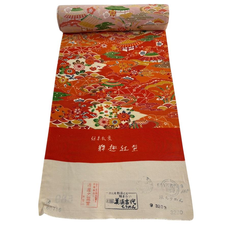 SALE! デザイナーが選んだ反物いろいろ b) 高級正絹２本 反物 秀品 正絹 【】 反物 秀品 正絹 【中古】の通販 by バイセル